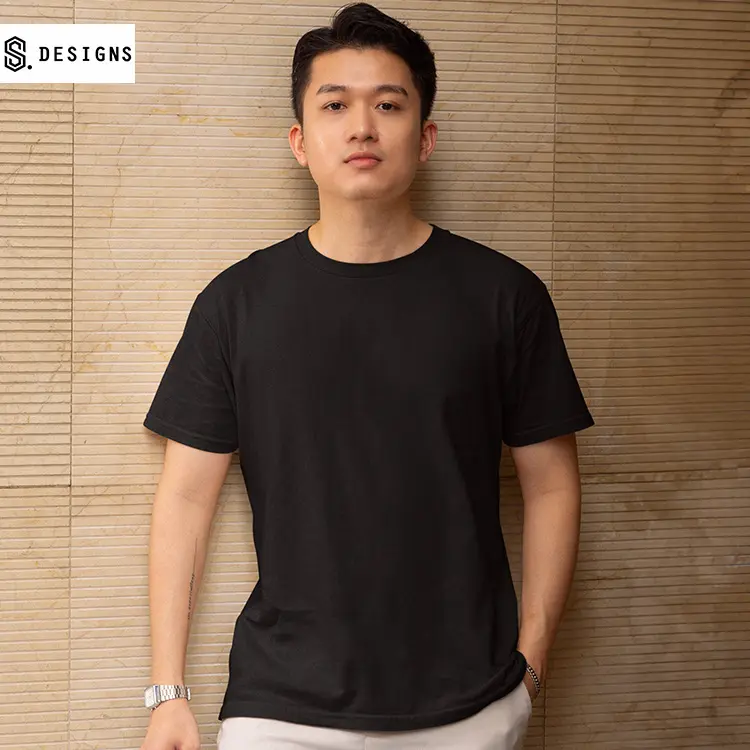 S Designs Mens Blank T-Shirt