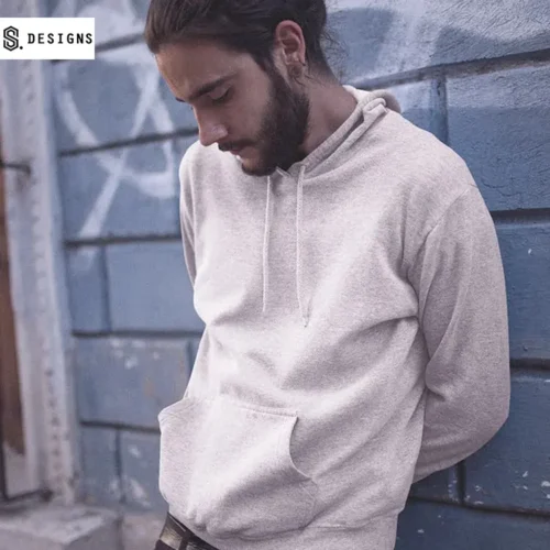 S Design Unisex Blank Hoodie