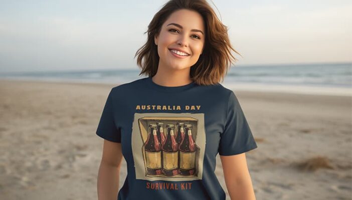 Australia Day Printing Custom T Shirts Made Easy