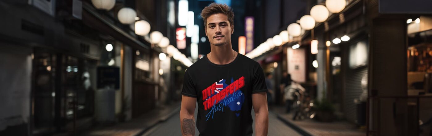 T Shirts Australia DTF Transfers