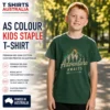 AS Colour Kids Staple T-shirt with custom printing in Australia