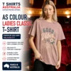 AS Colour Ladies Classic T-shirt with custom printing in Australia