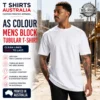 AS Colour Men's Block Tubular T-shirt with custom printing in Australia