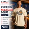 AS Colour Men's Classic T-shirt with custom printing in Australia