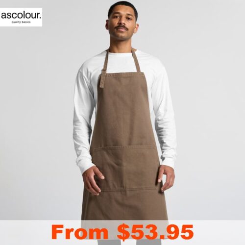 AS Colour Canvas Apron with Custom Print