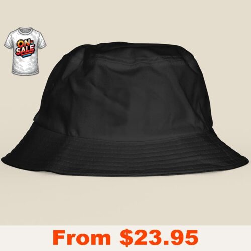 On Sale Basic Bucket Hat with Custom Print