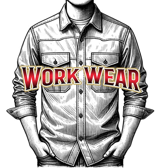 Work Wear Print