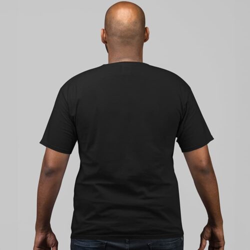 S Design Men Block T-Shirt Back