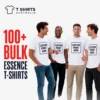 100+ bulk Essence custom printed T-shirts in Australia