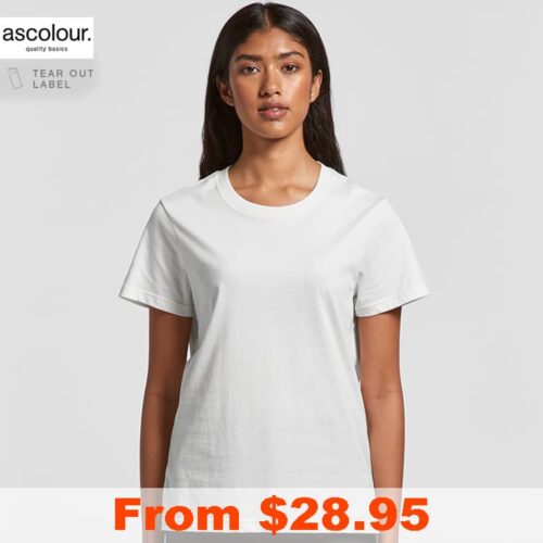 AS Colour Ladies Basic T Shirt with Custom Print