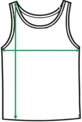 Men Singlet Size Guide