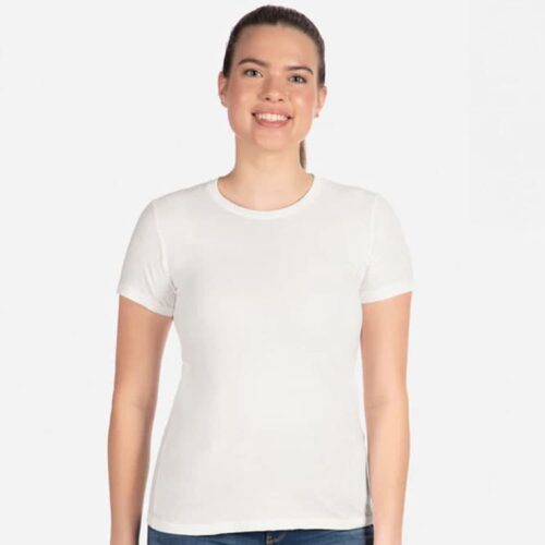 Next Level Ladies Cotton T Shirt Front