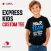 Express kids custom T-shirt printing in Australia