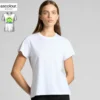 Same Day AS Colour ladies basic tee in white, regular fit cotton t-shirt ready for custom printing
