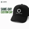 Same-day custom cap printing in Australia