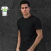 Same Day Premium Men Fashion Custom T Shirt in black – main product image