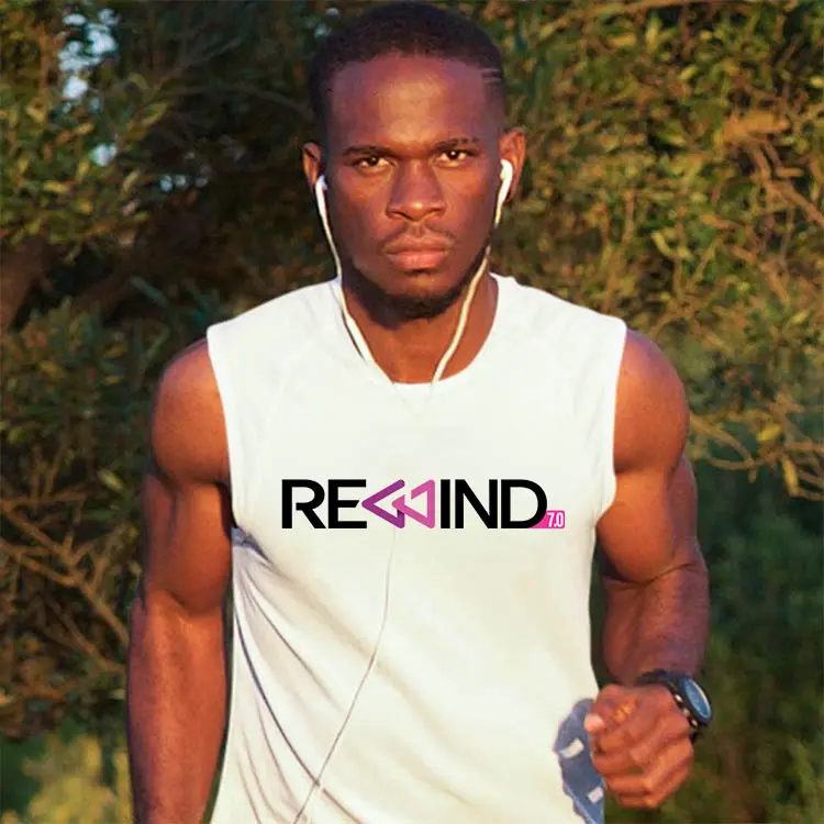 REWIND 2026 unisex tank Black main view