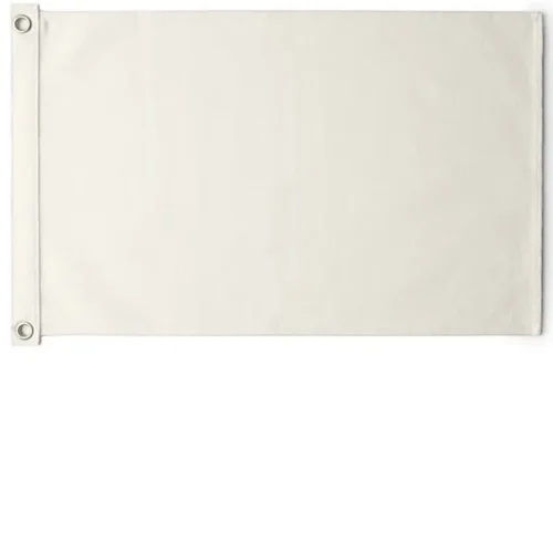 AS Colour Canvas Flag in Cream, studio front view