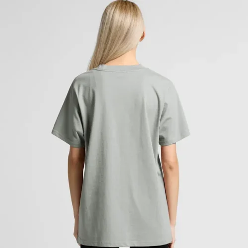 AS Colour Ladies Classic T Shirt, Storm, studio back view
