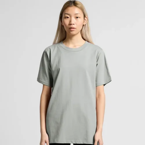 AS Colour Ladies Classic T Shirt, Storm, studio front view