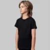 CB Kids Premium T-Shirt in Black, lifestyle three-quarter view