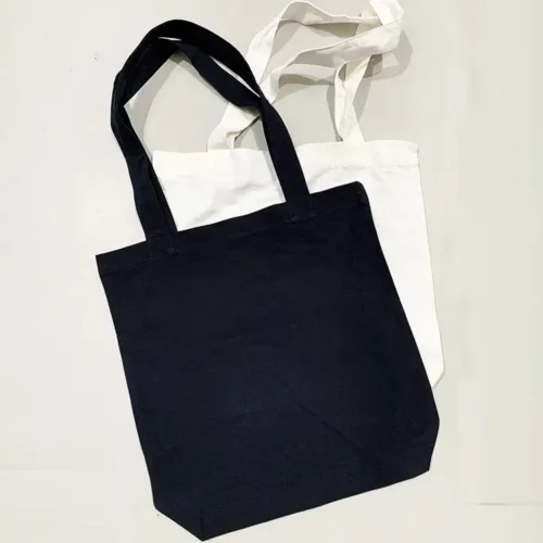 CB Premium Tote in Natural and Black, colour range view