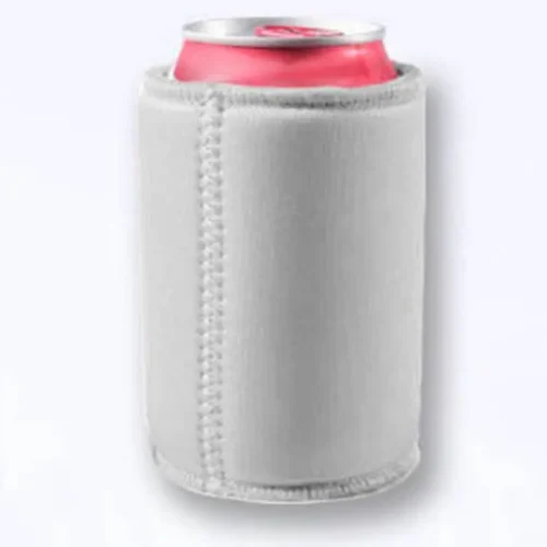Stubby Holder in White, studio with can