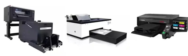 DTF printer setup for custom t-shirt printing business