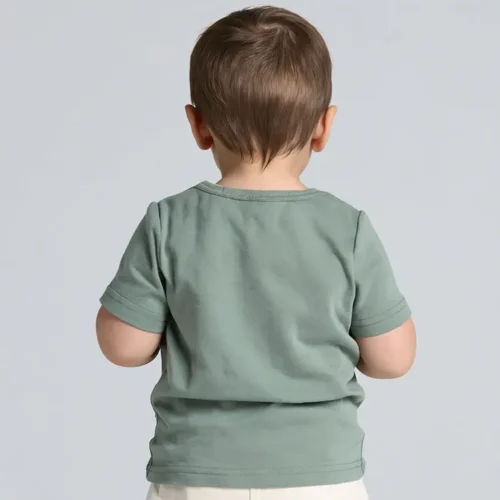 AS Colour Baby Wee Tee custom print, Sage, studio back