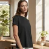 AS Colour Maple Active T Shirt with custom print, Black, main lifestyle view