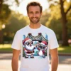 Men’s white Brisbane Christmas t-shirt product image