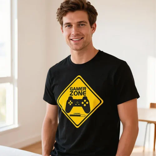 Gamer Zone Loading men's t-shirt