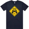 Navy Gamer Zone Loading men's t-shirt