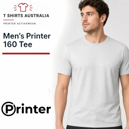 Blank Printer Activewear Men's Printer 160 Tee available from T Shirts Australia