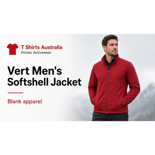 Blank Printer Activewear Vert Men's Softshell Jacket available from T Shirts Australia